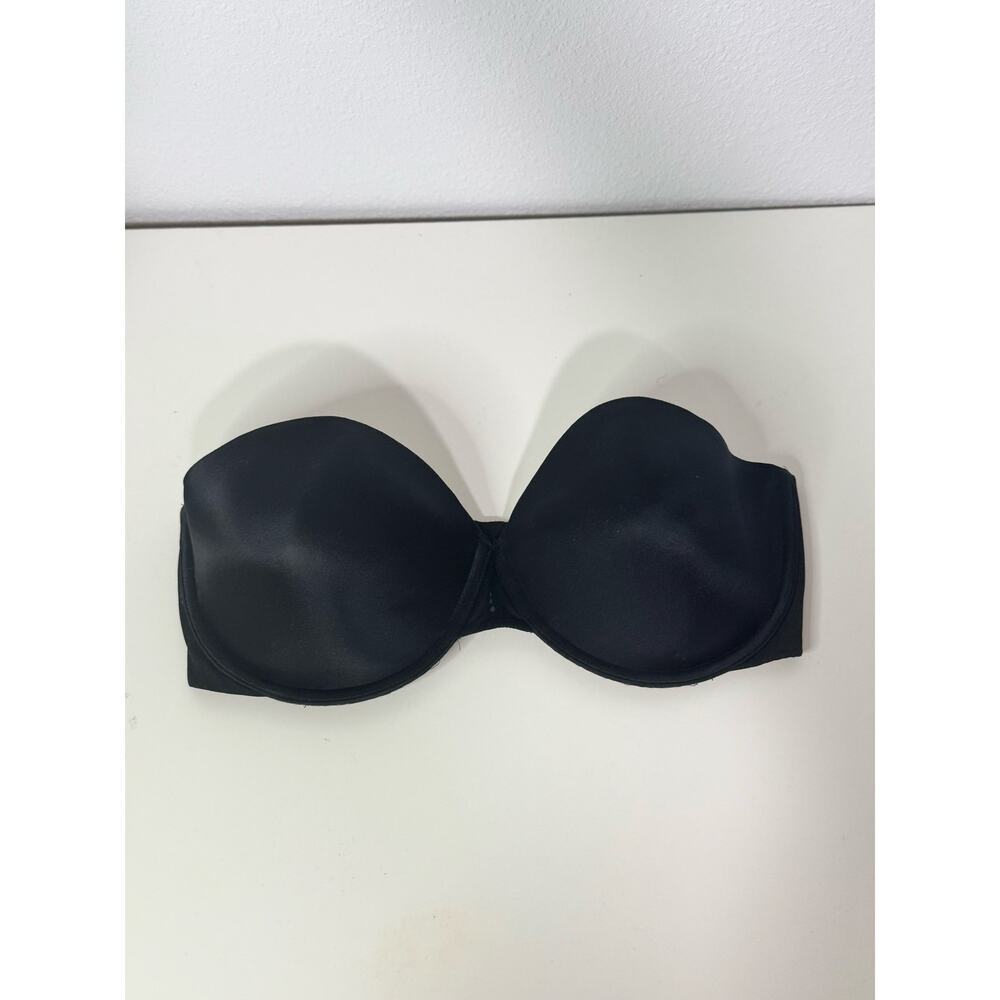 Victoria's Secret 34DD Black strapless Bra